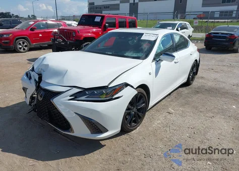 2019 Lexus Es 350 F Sport from USA, damaged, VIN 58ABZ1B16KU024894